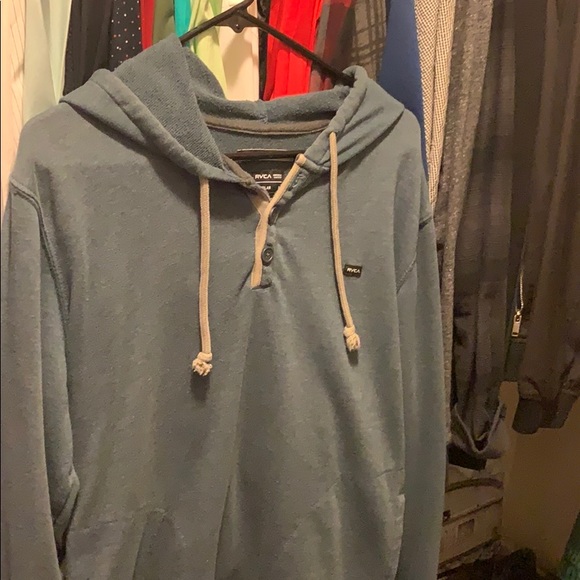 RVCA men’s pull over hoodie - Picture 3 of 5